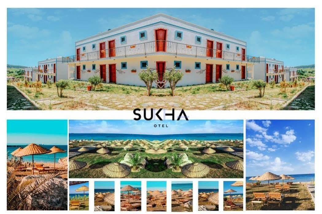 Sukha Inn Hotel & Beach ボズカーダ エクステリア 写真